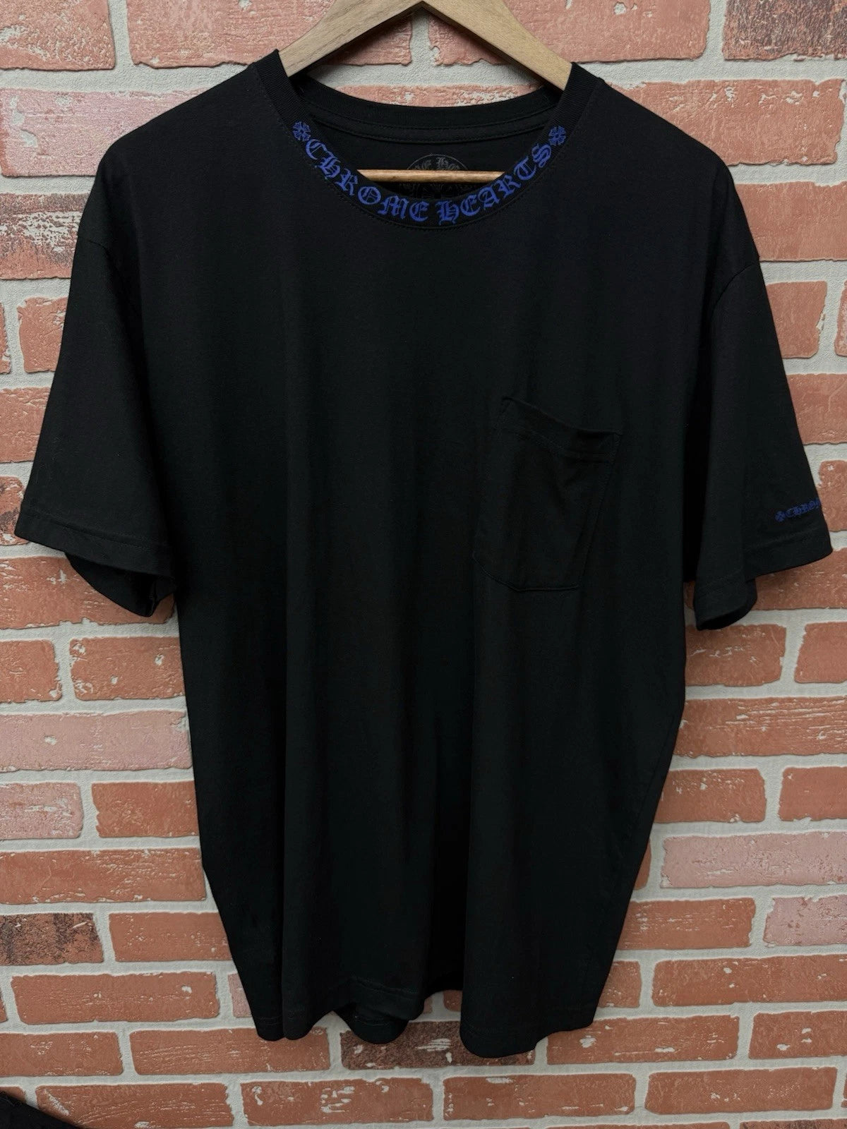 Chrome Hearts Tee Black/Blue - Deadstockdenimla