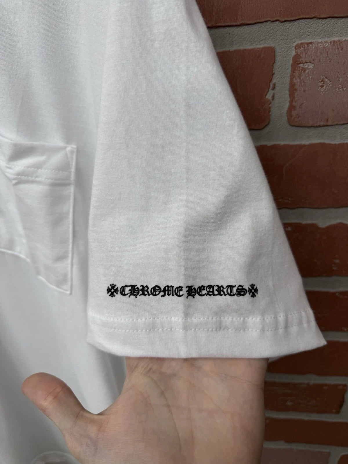 Chrome Hearts Tee Black/White - Deadstockdenimla