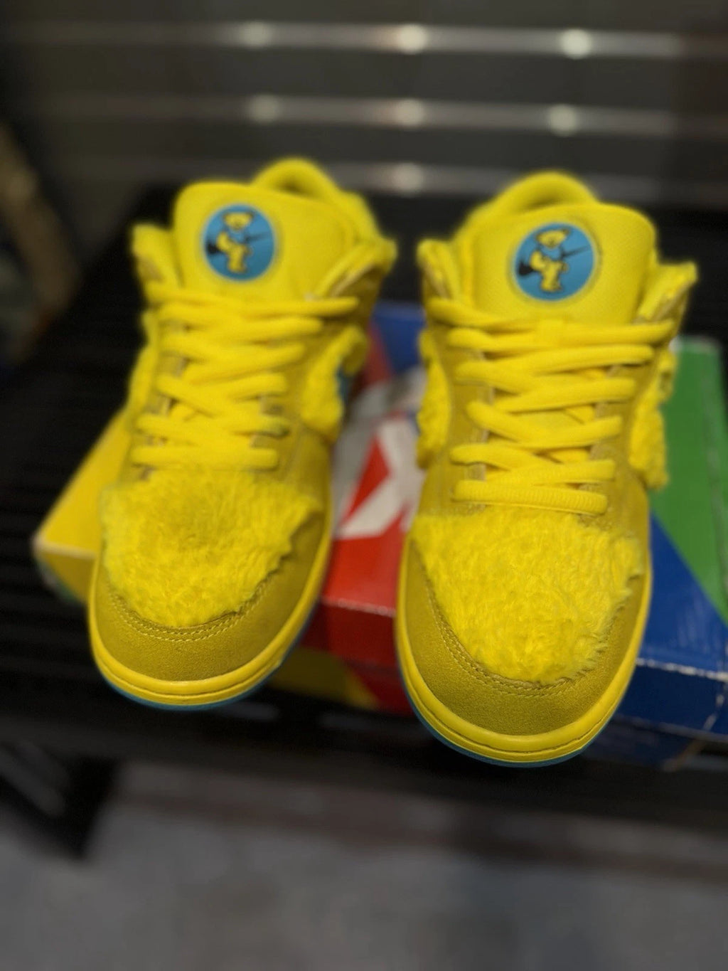 Nike Dunk Low SB x Grateful Dead Yellow Bear Shoes