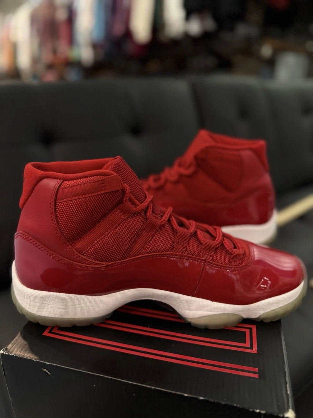 Jordan 11 Retro High Win Red/White