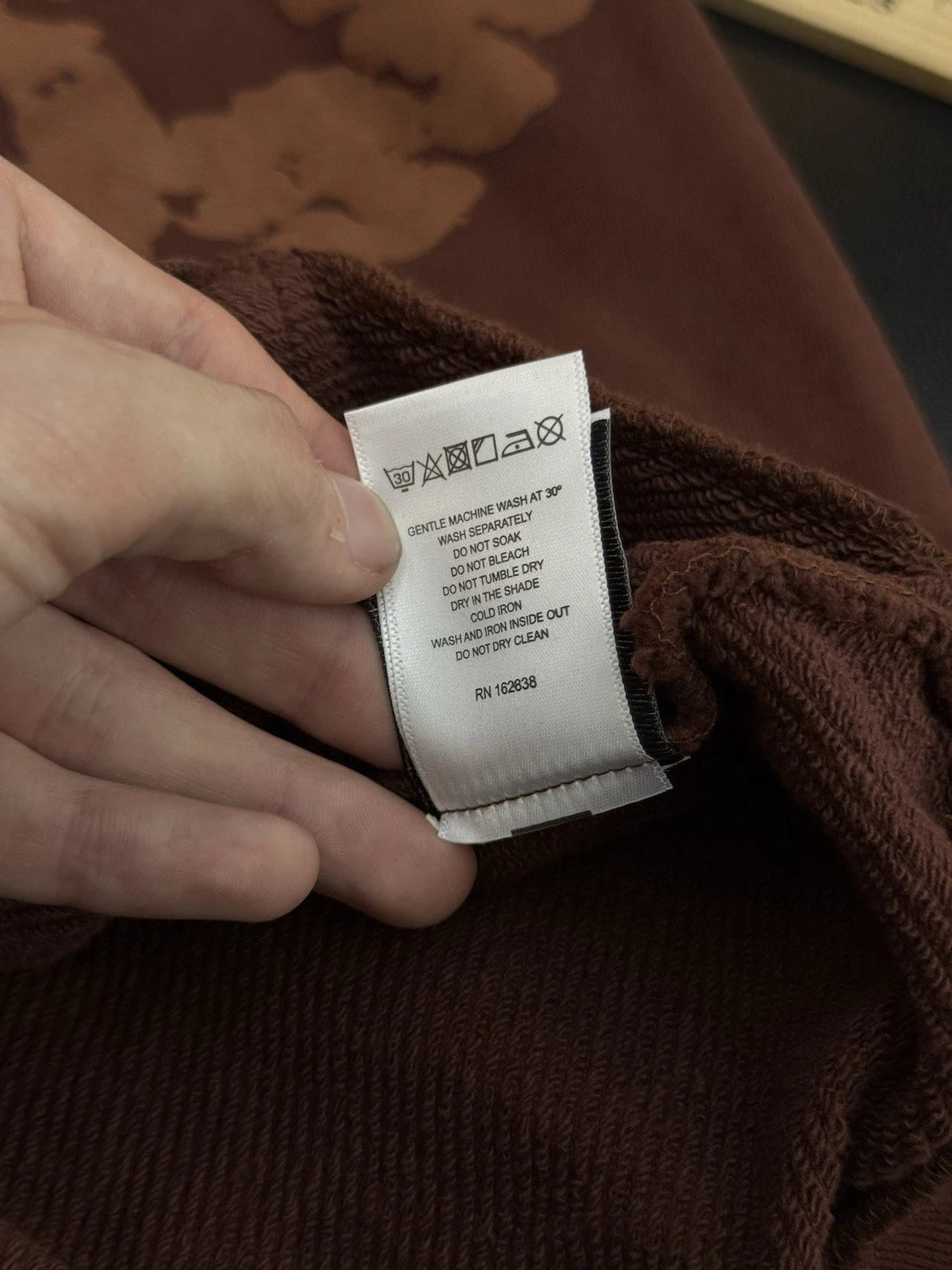 Denim Tears Brown Hoodie - Deadstockdenimla