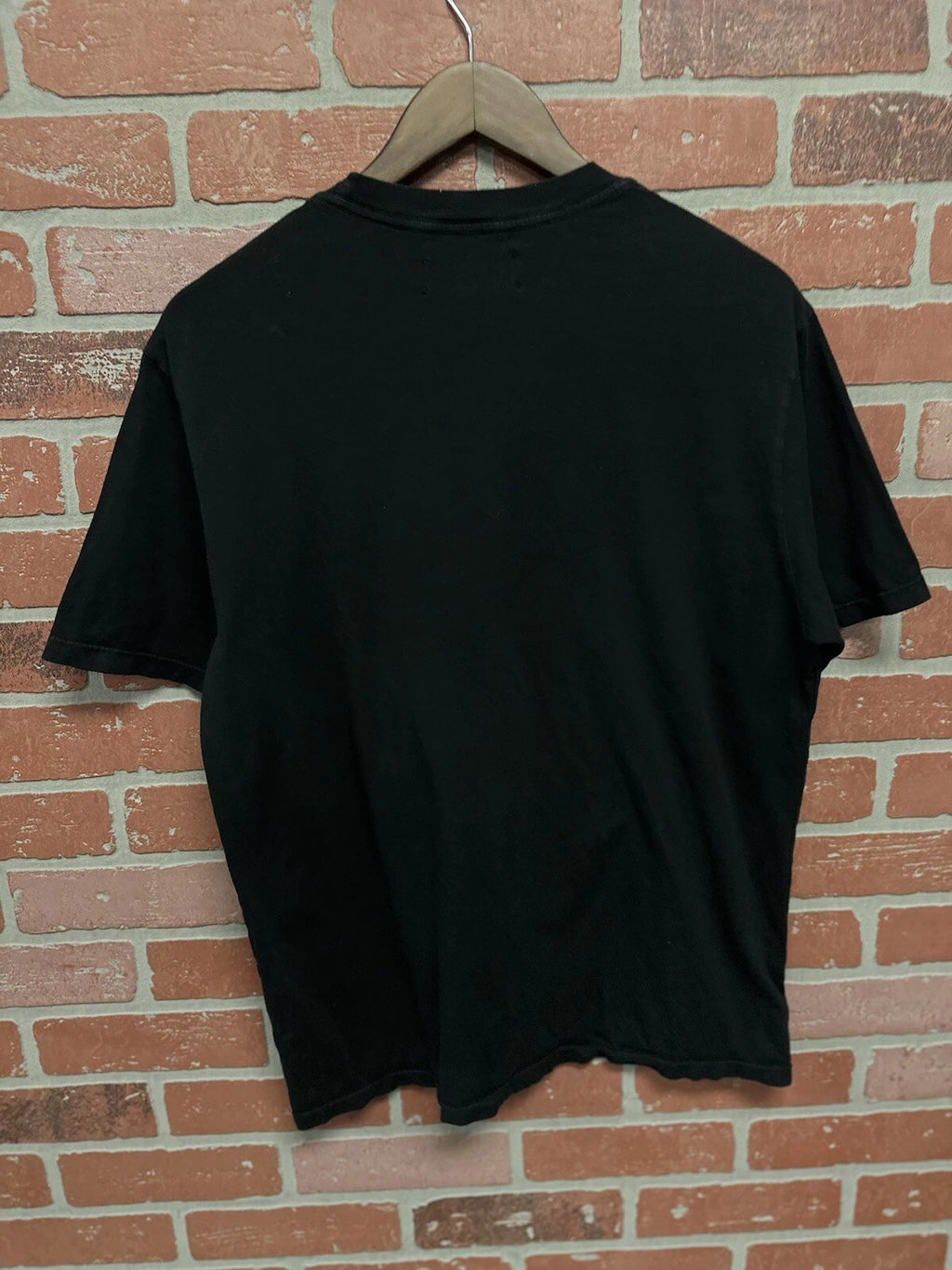 Amiri T-Shirt Black/White Logo - Deadstockdenimla