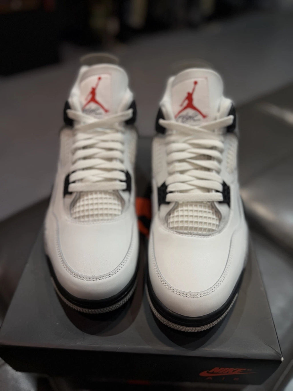Air Jordan 4 Retro White Cement