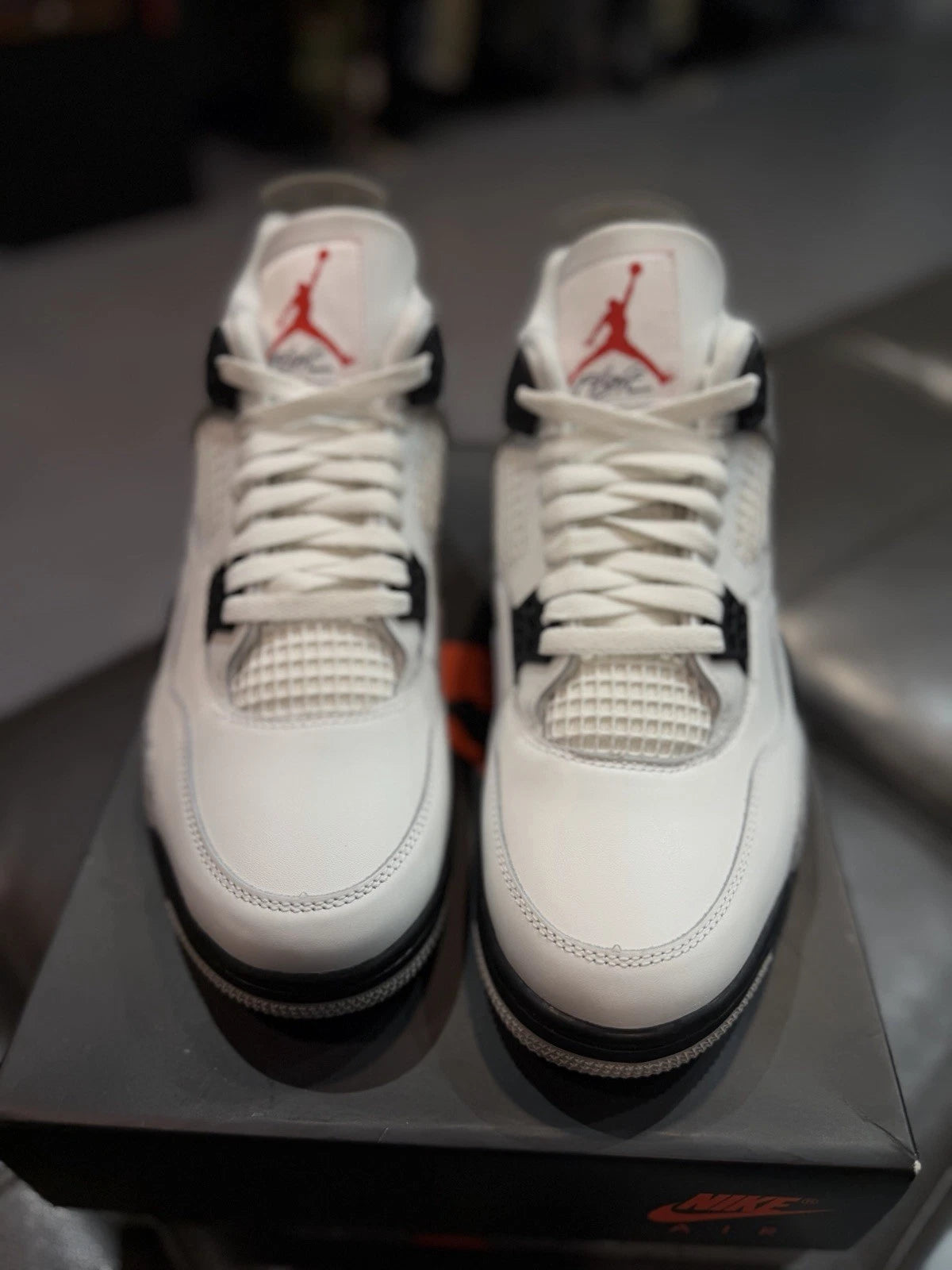 Air Jordan 4 Retro White Cement