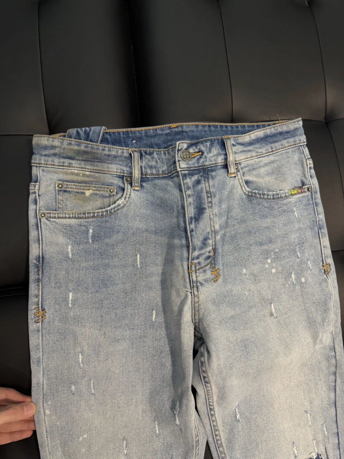 Ksubi Jeans Light Blue - Deadstockdenimla