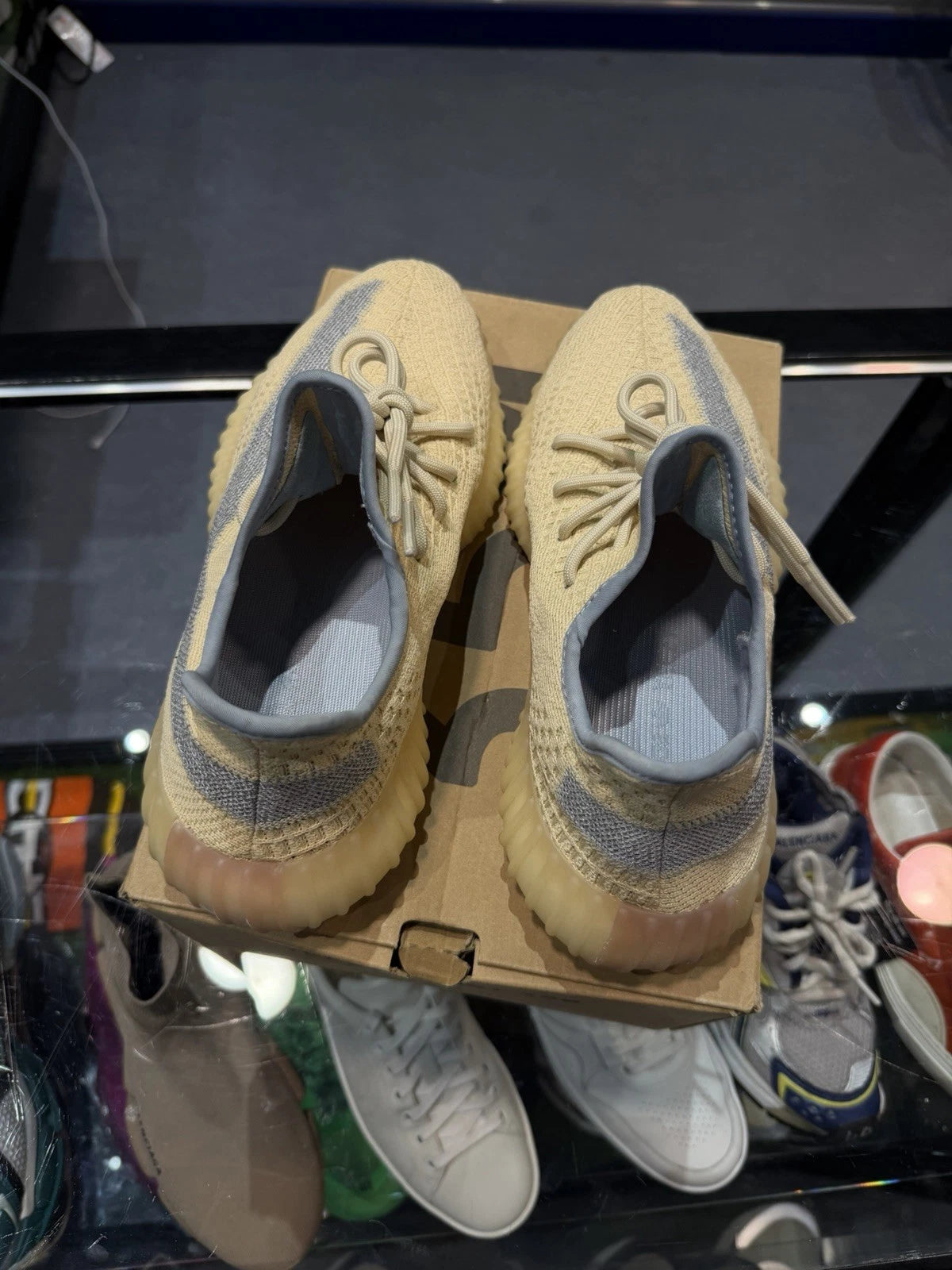 Adidas Yeezy Boost 350 V2 Linen Sneakers
