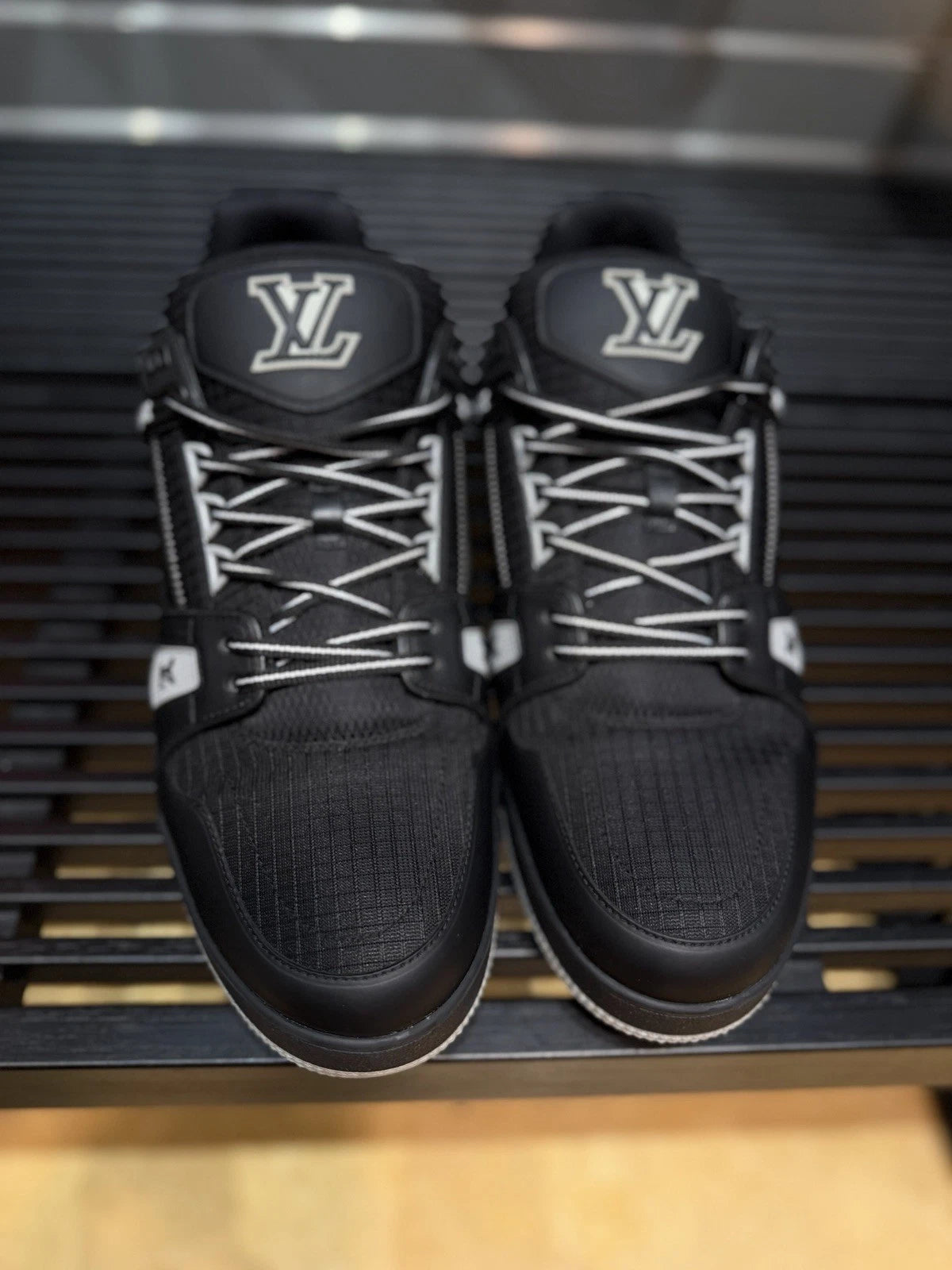 Louis Vuitton Trainer Sneaker Black