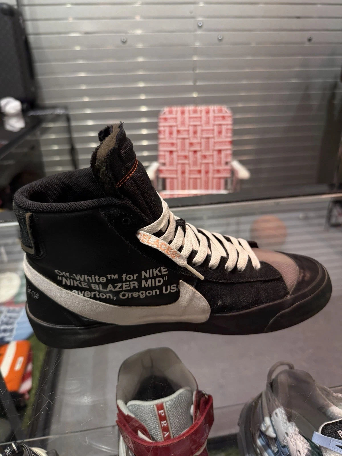 Nike Blazer Mid Off-White Black