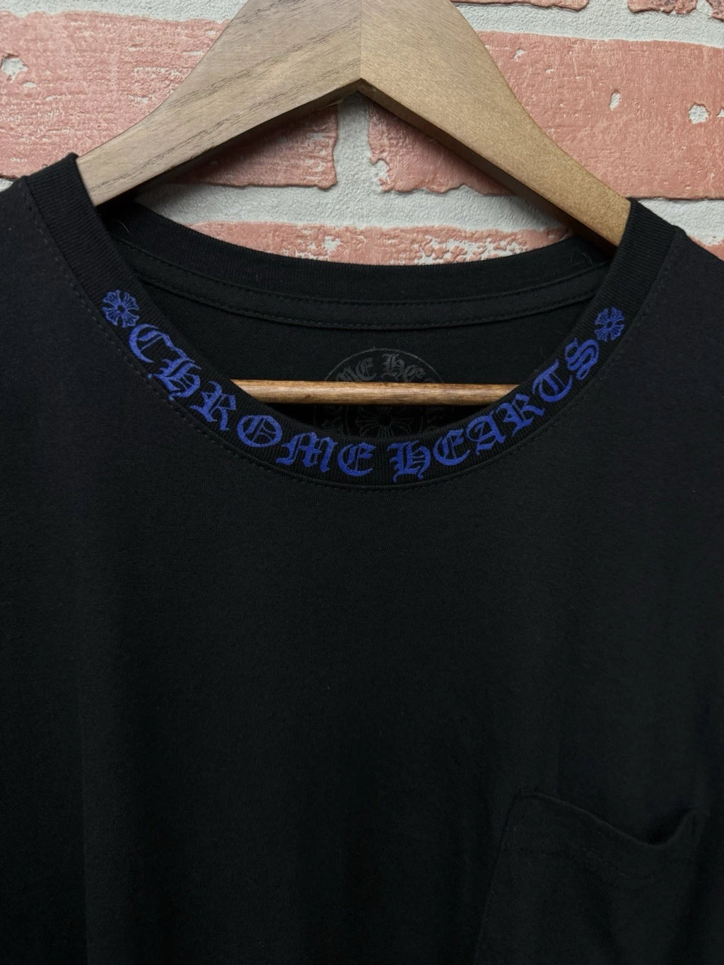 Chrome Hearts Tee Black/Blue - Deadstockdenimla