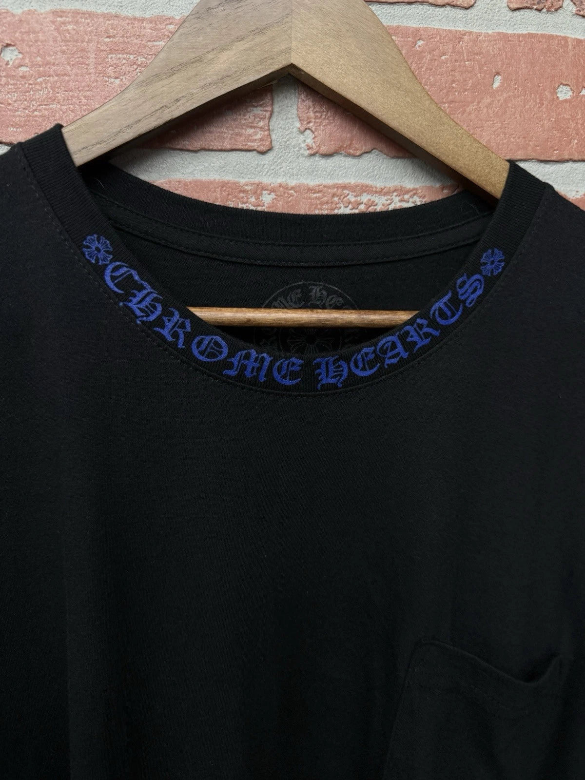 Chrome Hearts Tee Black/Blue - Deadstockdenimla