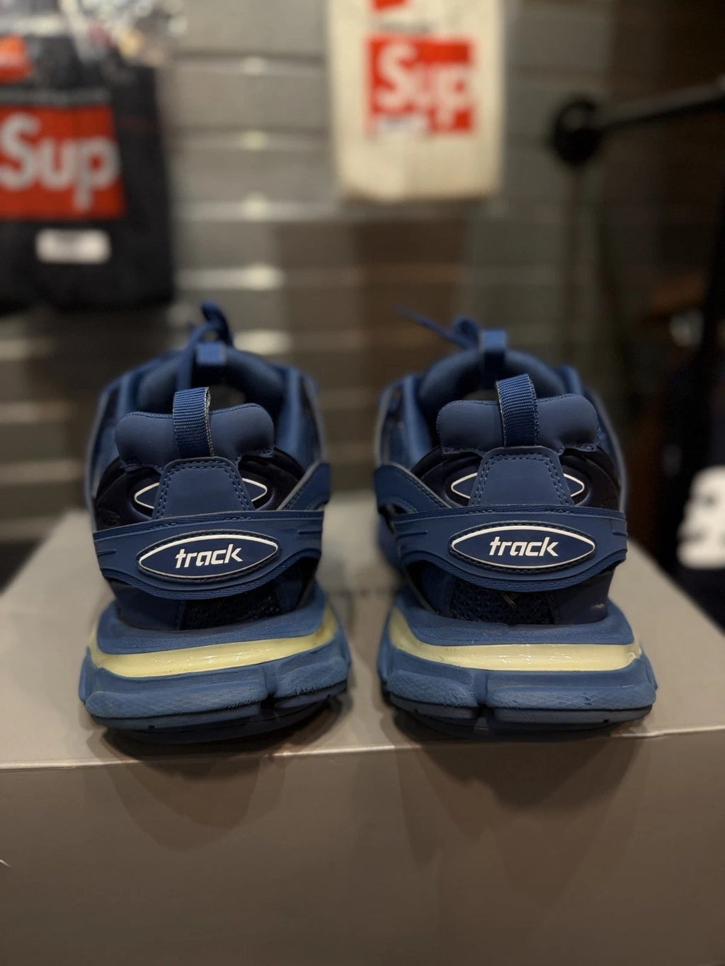 Balenciaga Track LED Blue