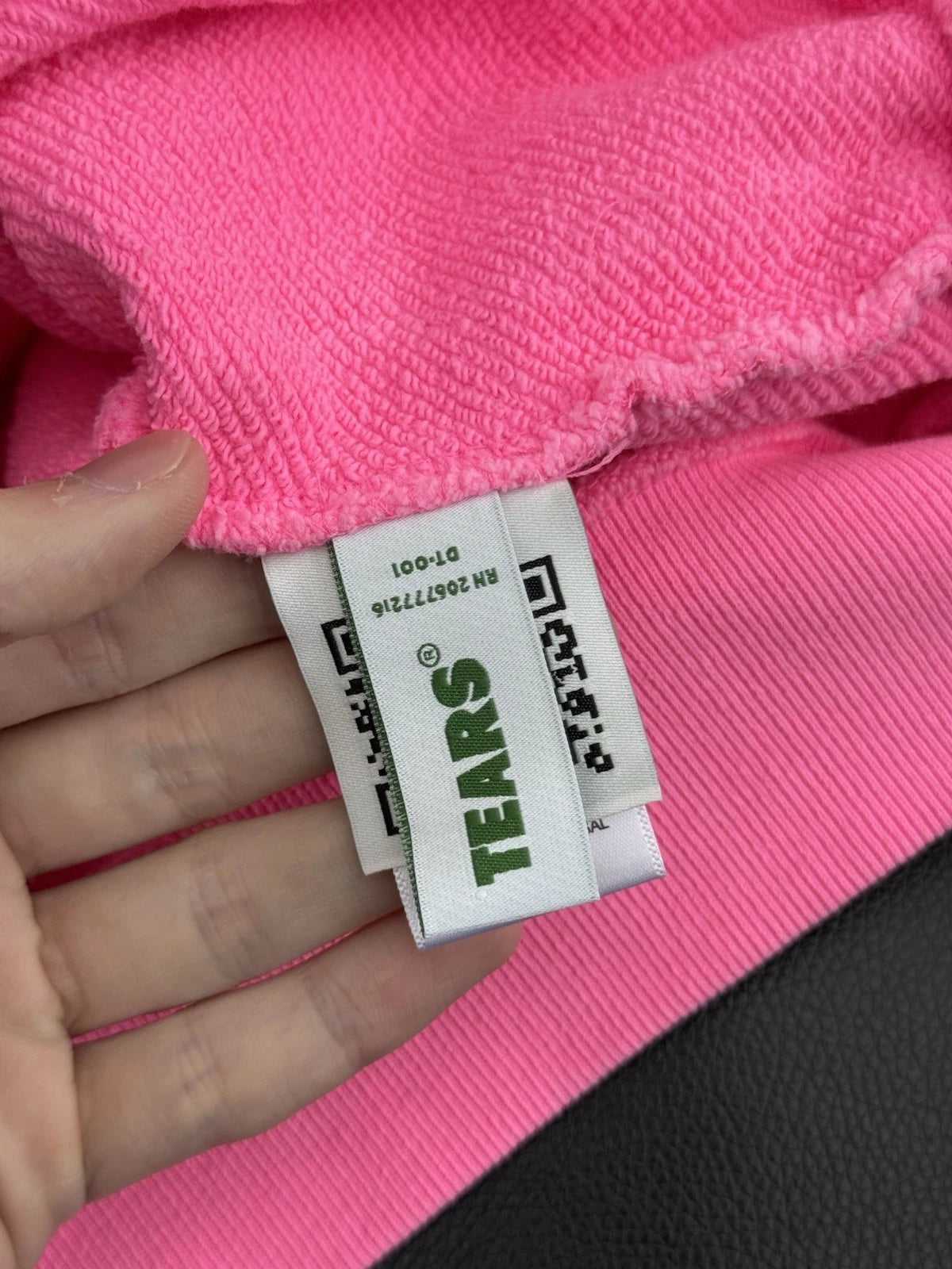 Denim Tears Pink Hoodie - Deadstockdenimla