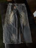Vale Forever Crystal Blue Jeans - Deadstockdenimla