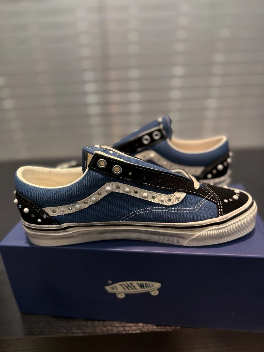VANS LX Old Skool Pearlized Blue/Navy