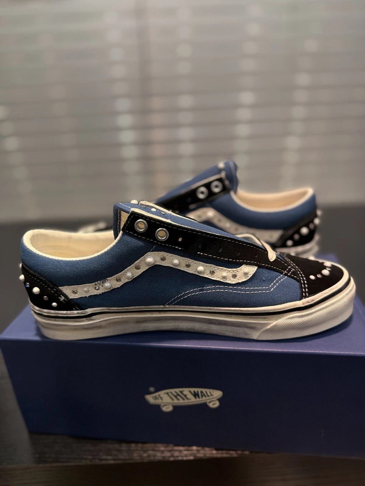 VANS LX Old Skool Pearlized Blue/Navy