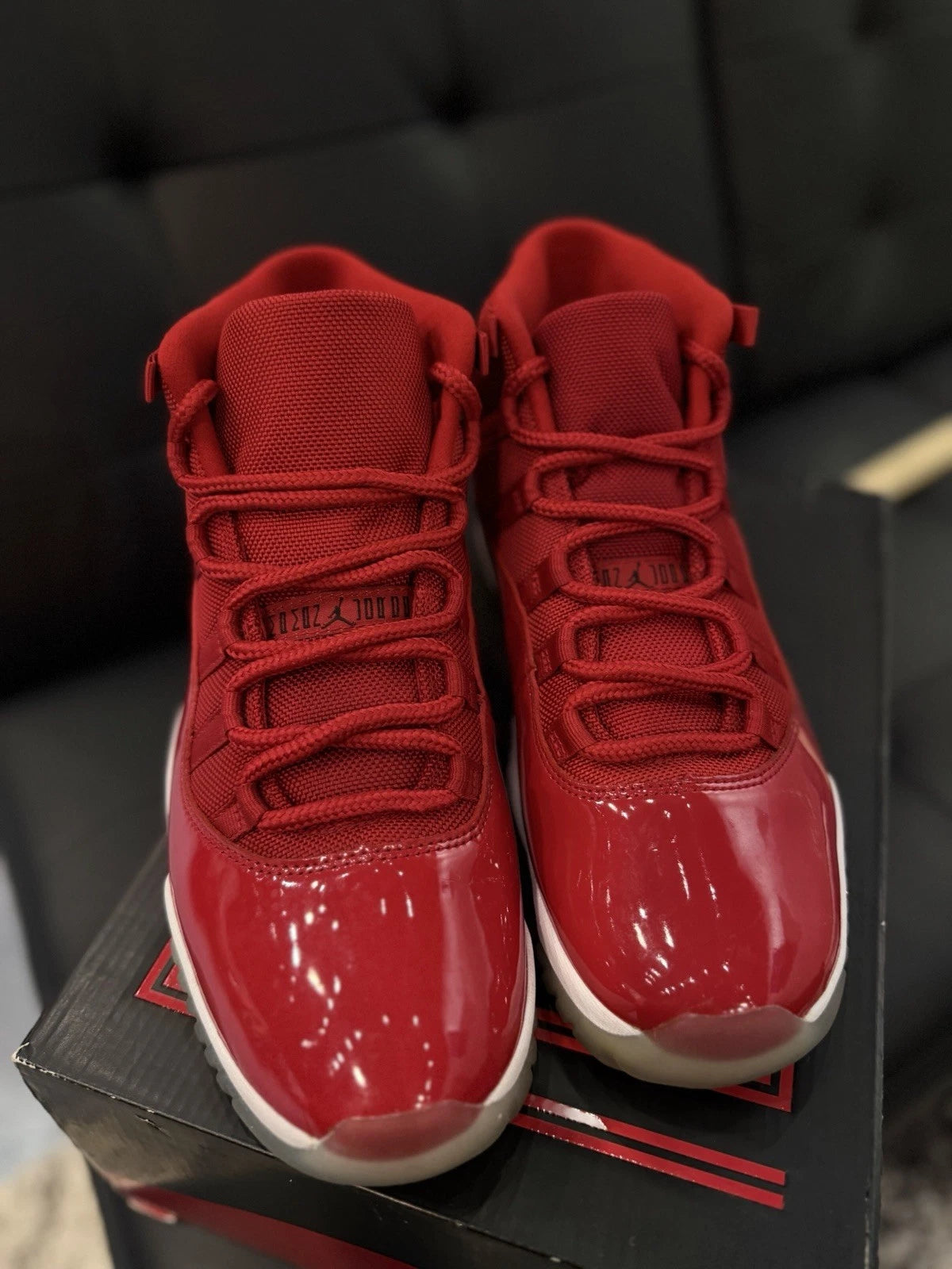 Jordan 11 Retro High Win Red/White