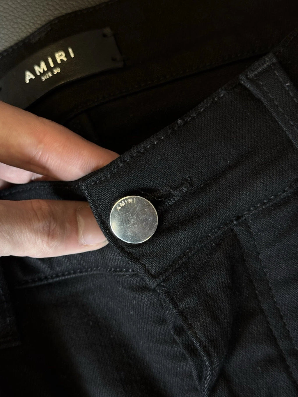 Amiri Jeans Black Star - Deadstockdenimla