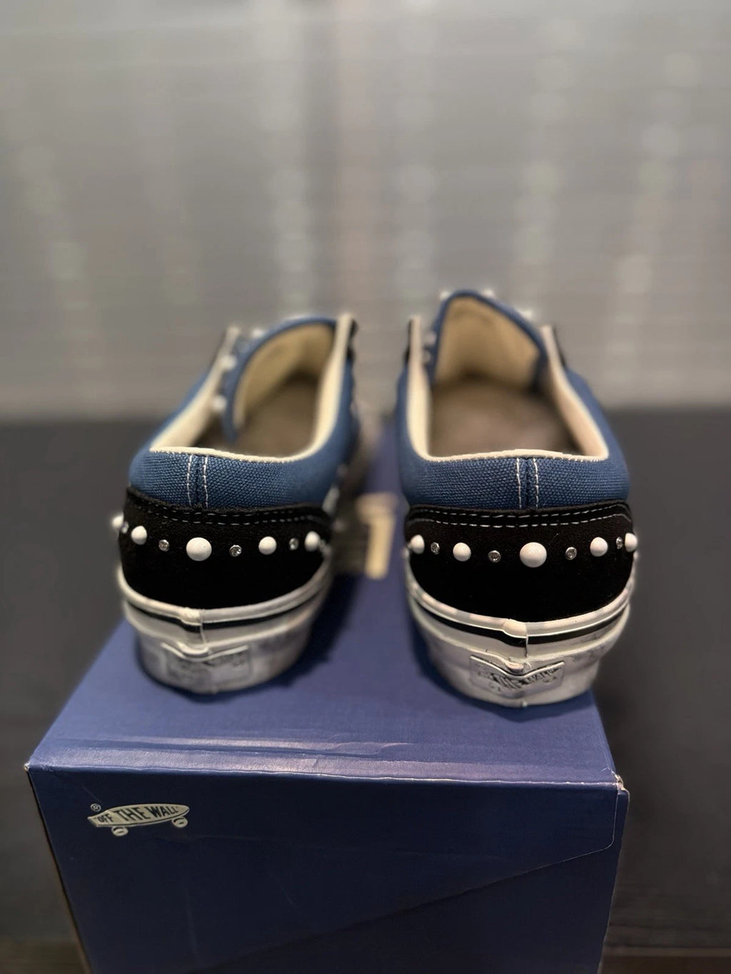 VANS LX Old Skool Pearlized Blue/Navy