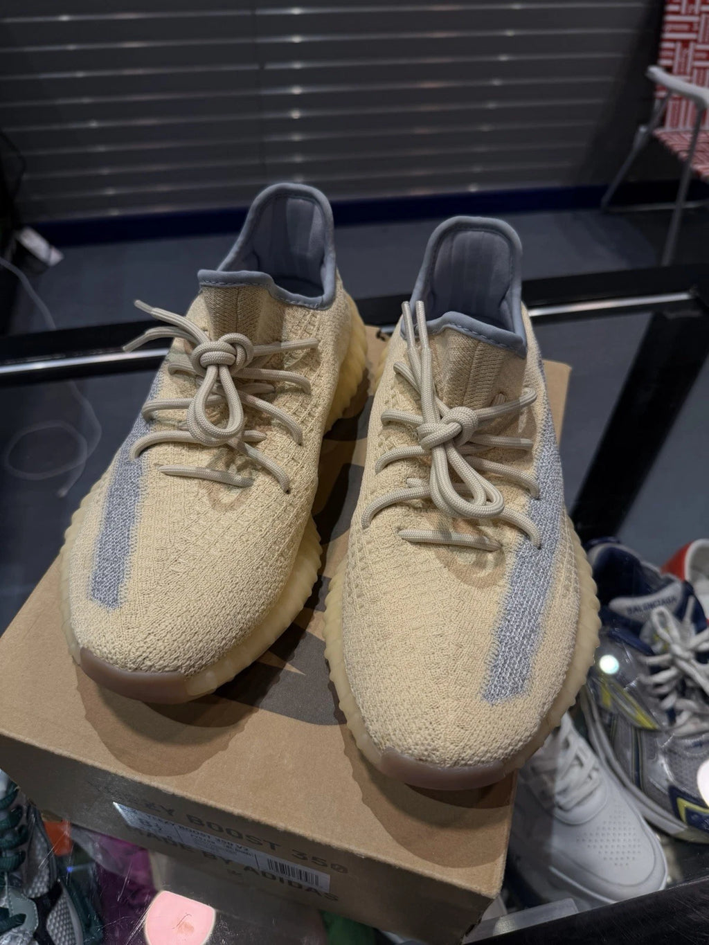Adidas Yeezy Boost 350 V2 Linen Sneakers