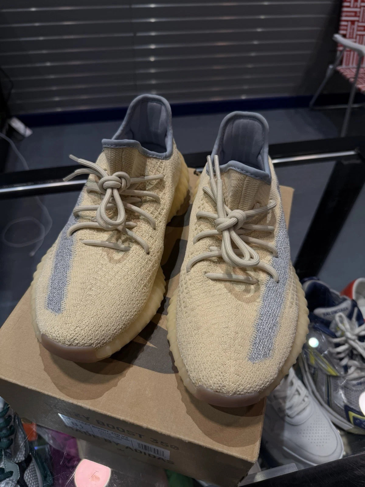 Adidas Yeezy Boost 350 V2 Linen Sneakers