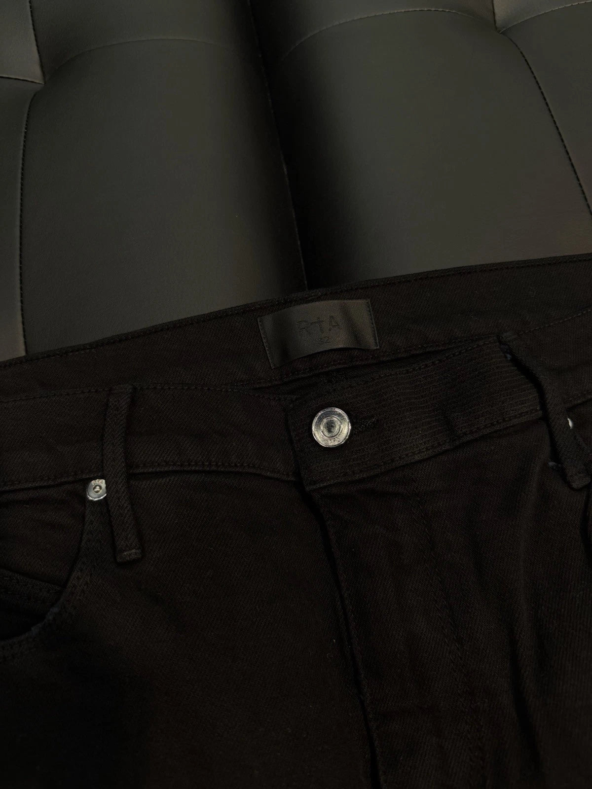 RTA Denim Jeans Black - Deadstockdenimla