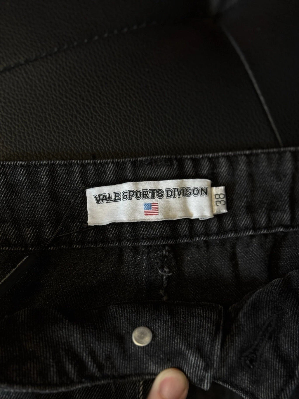 Vale Forever Crystal Black Jeans - Deadstockdenimla