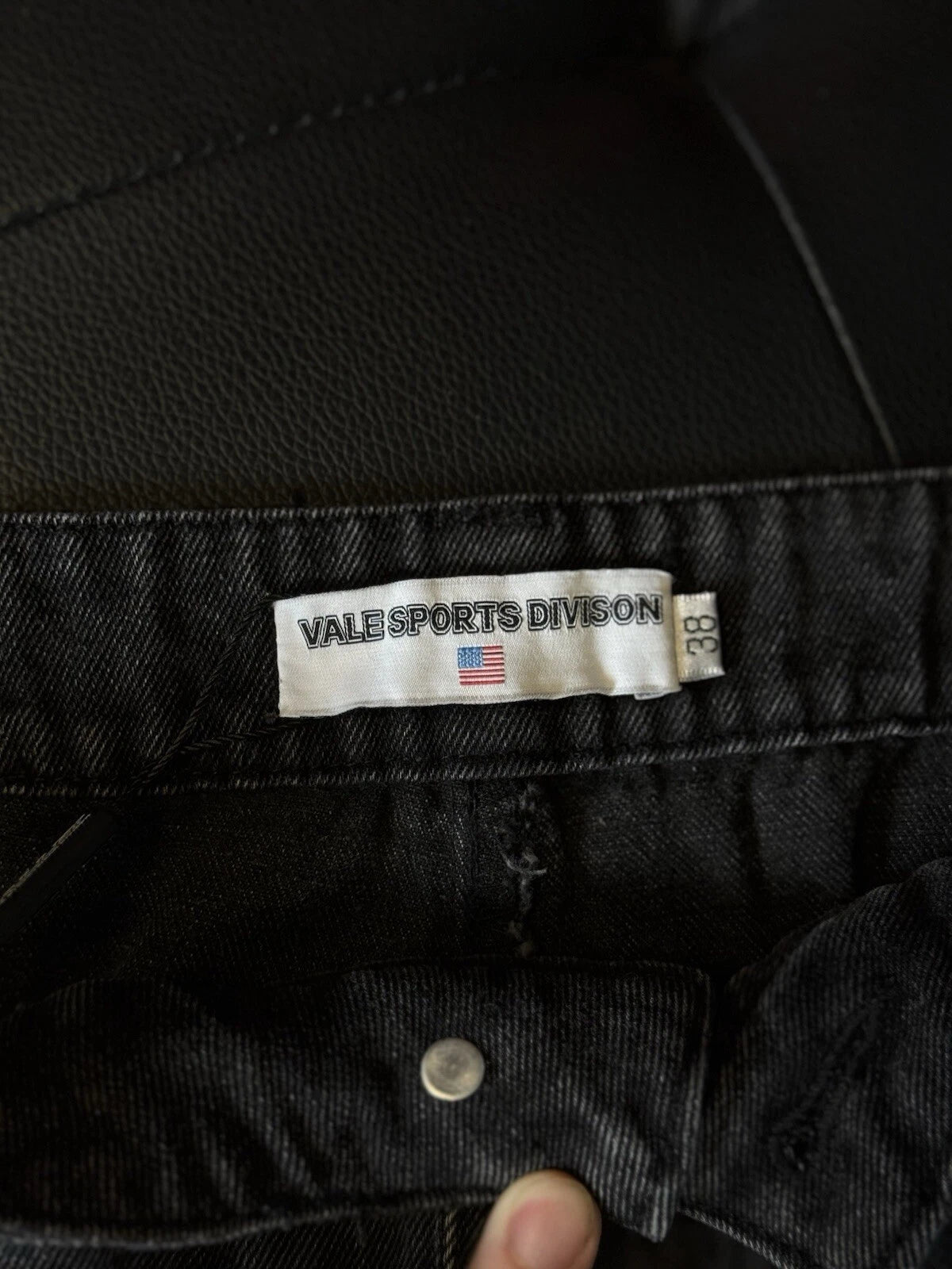 Vale Forever Crystal Black Jeans - Deadstockdenimla