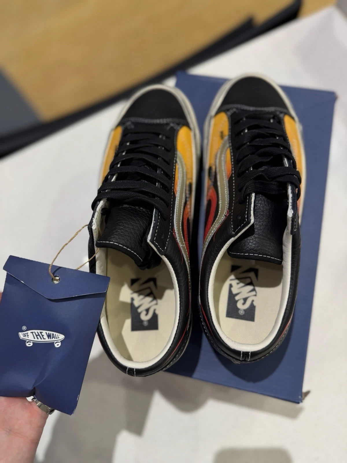 Vans Old Skool 36 Archive Flame Black
