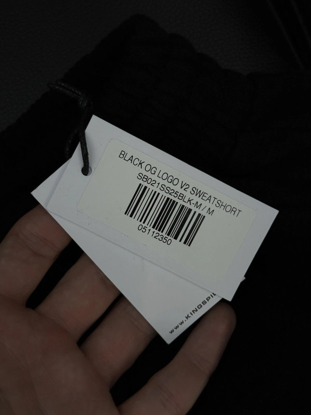 Spider Worldwide Sp5der OG Web Sweat Shorts Black - Deadstockdenimla