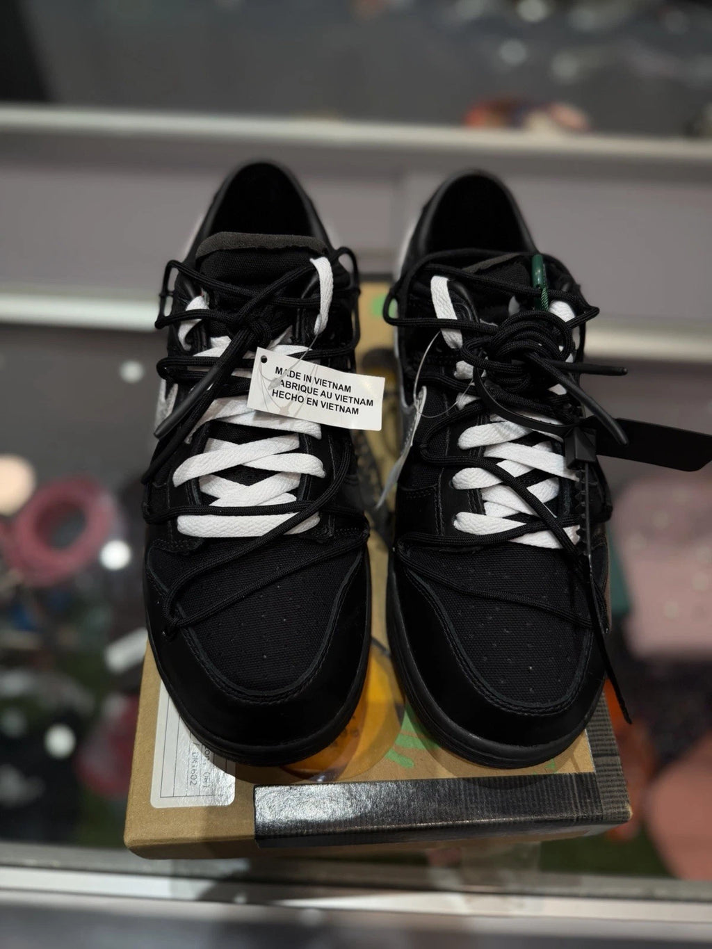 Nike Off-White x Dunk Low Black/Silver