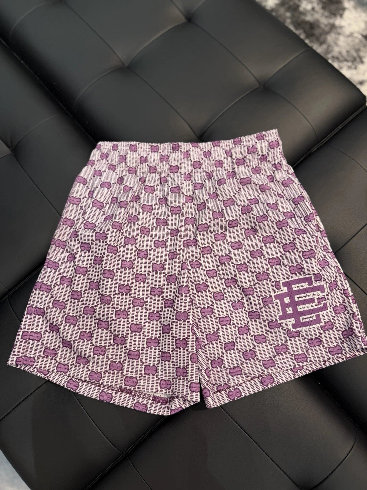 Eric Emanuel Purple Shorts - Deadstockdenimla