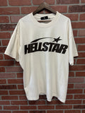 Hellstar Classic Brown Logo T Shirt Brown - Deadstockdenimla