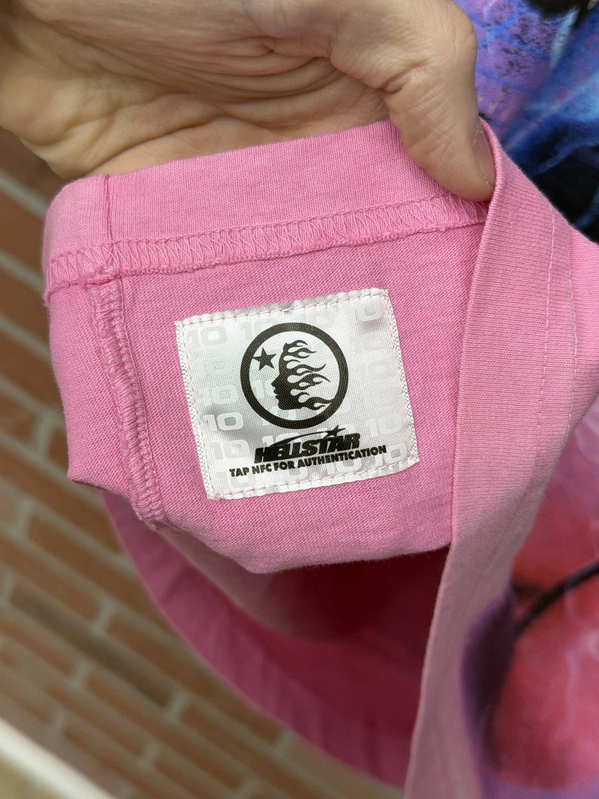 Hellstar Pink Brain Wash T-Shirt - Deadstockdenimla