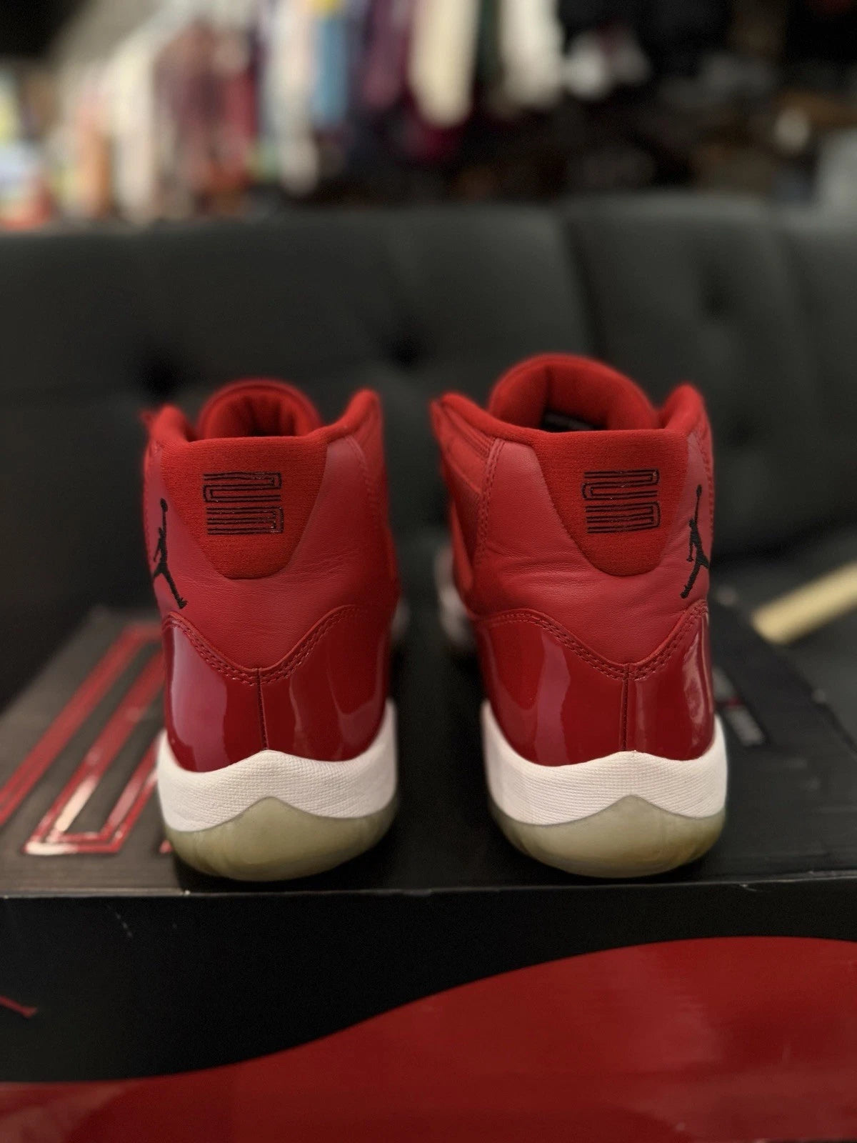 Jordan 11 Retro High Win Red/White