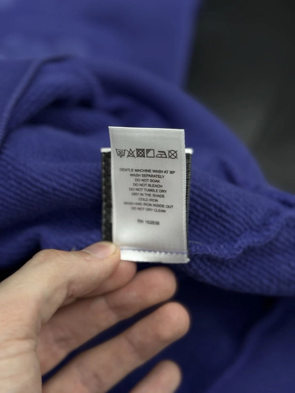 Denim Tears Blue Hoodie - Deadstockdenimla
