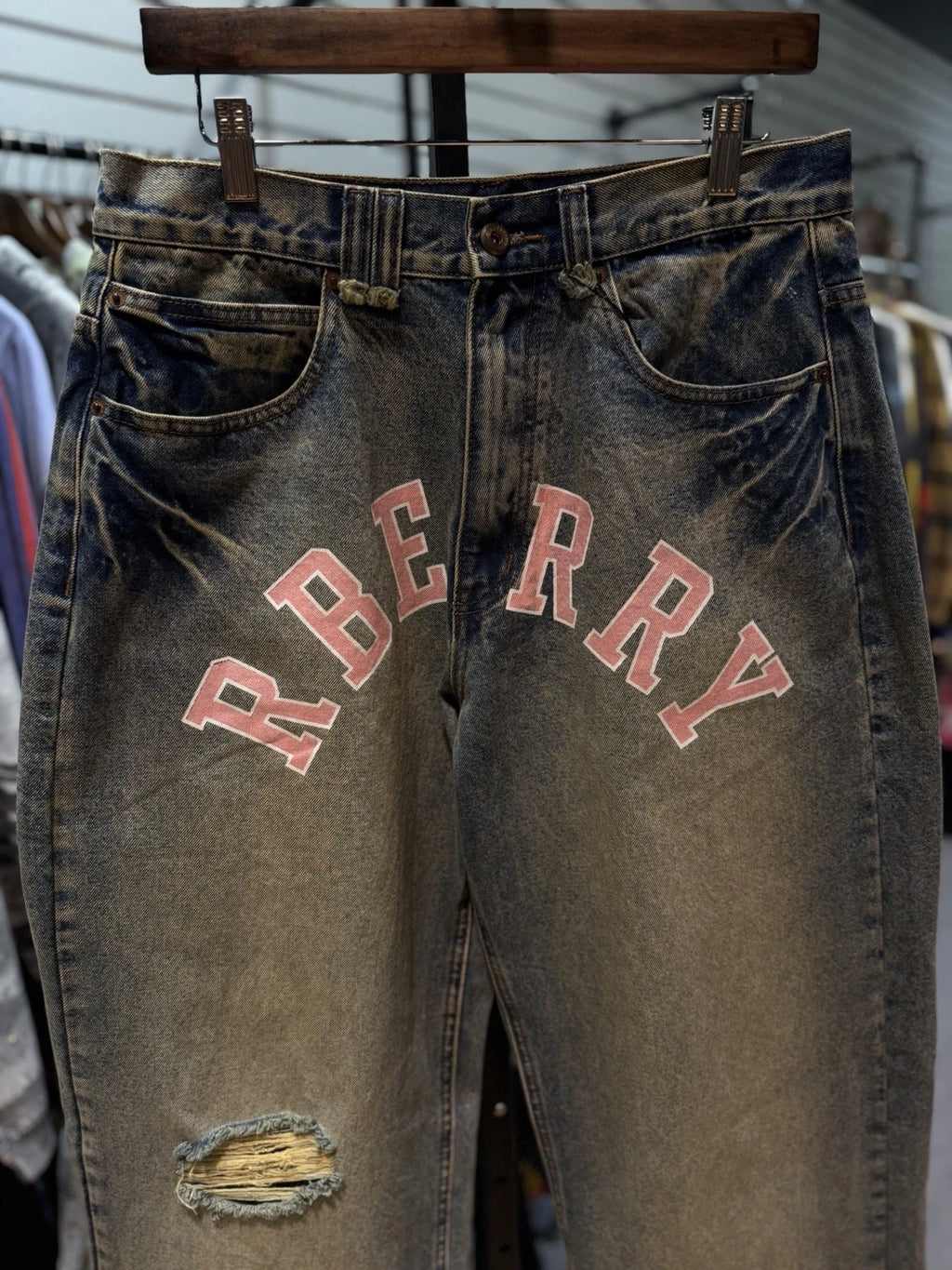Gallery Raspberry Hills Rberry Denim - Deadstockdenimla