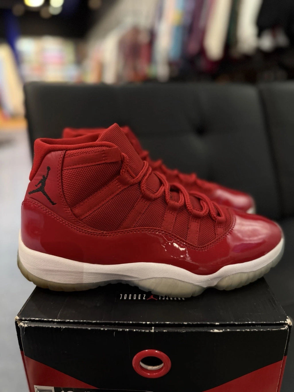 Jordan 11 Retro High Win Red/White