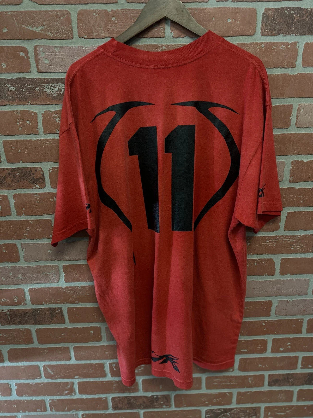 Hellstar Warm Up T-Shirt Red - Deadstockdenimla