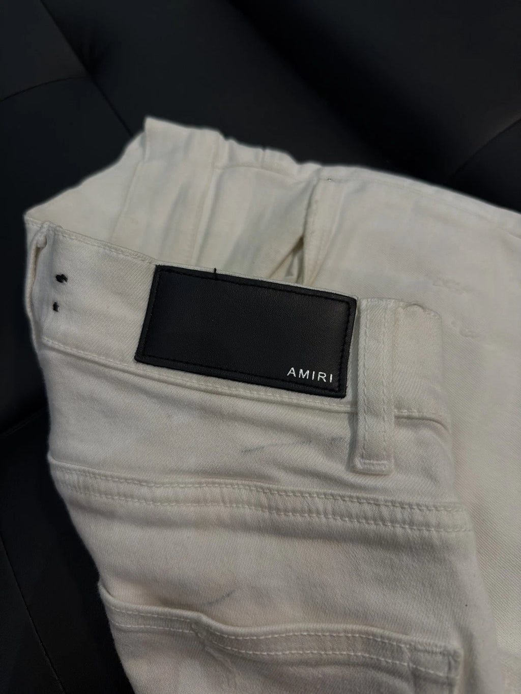 Amiri White Pants Jeans - Deadstockdenimla