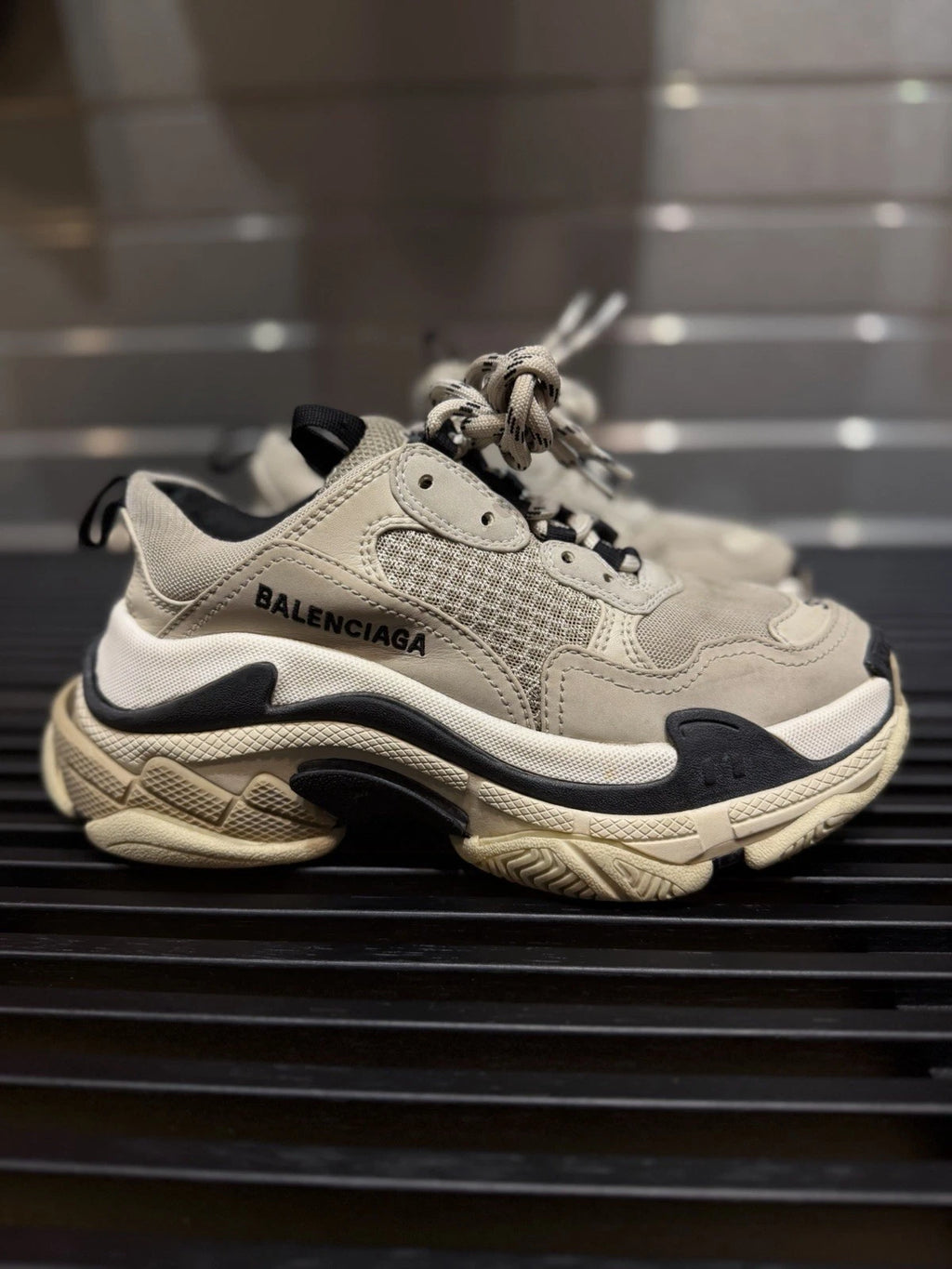 Balenciaga Triple S Grey Sneakers