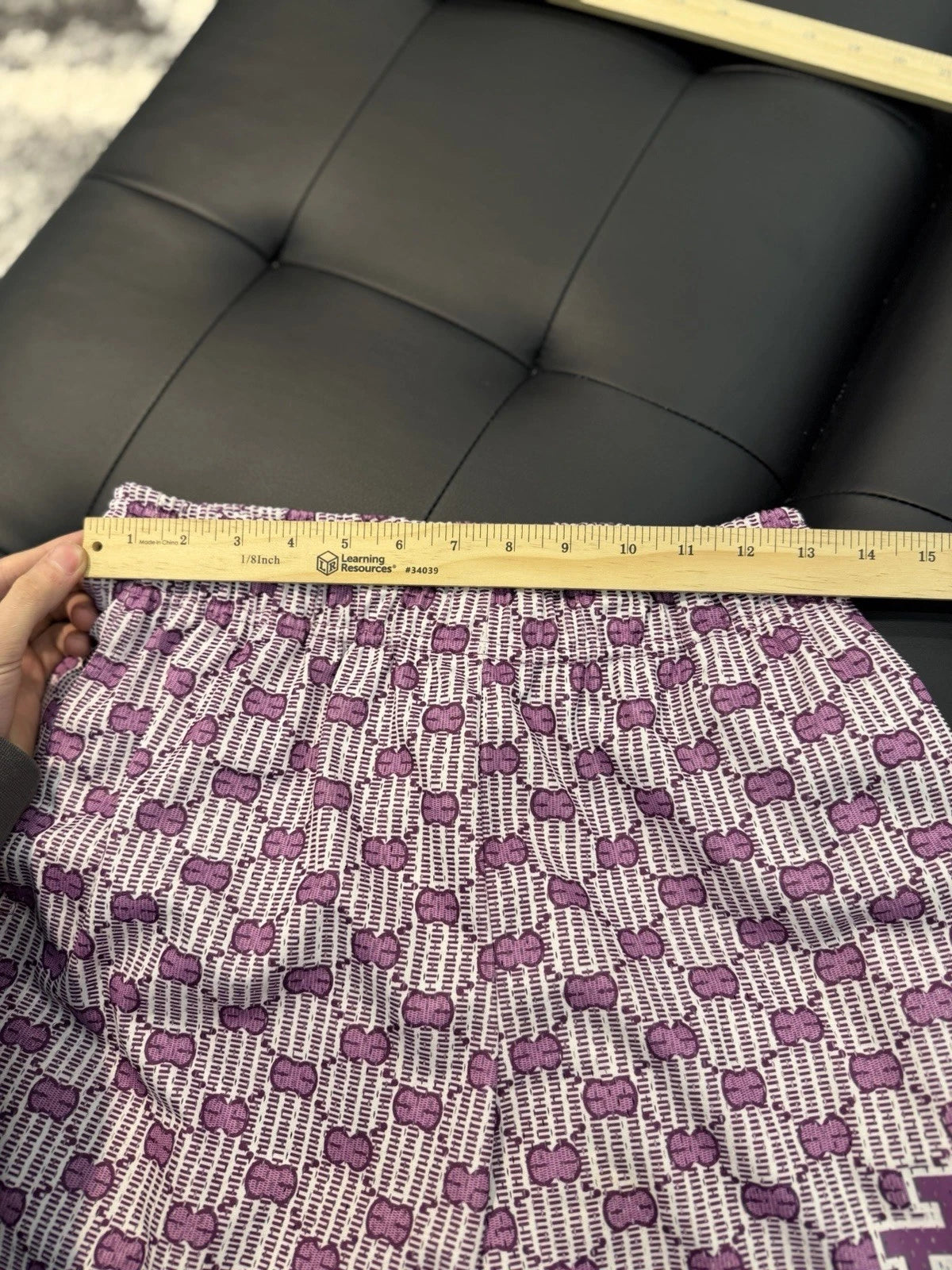 Eric Emanuel Purple Shorts - Deadstockdenimla
