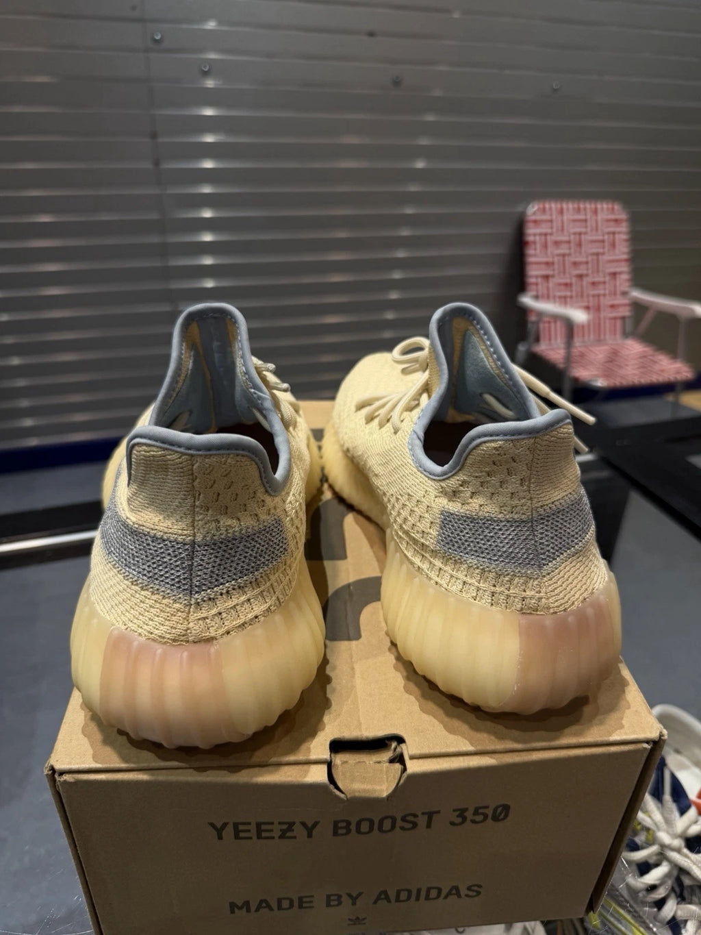 Adidas Yeezy Boost 350 V2 Linen Sneakers
