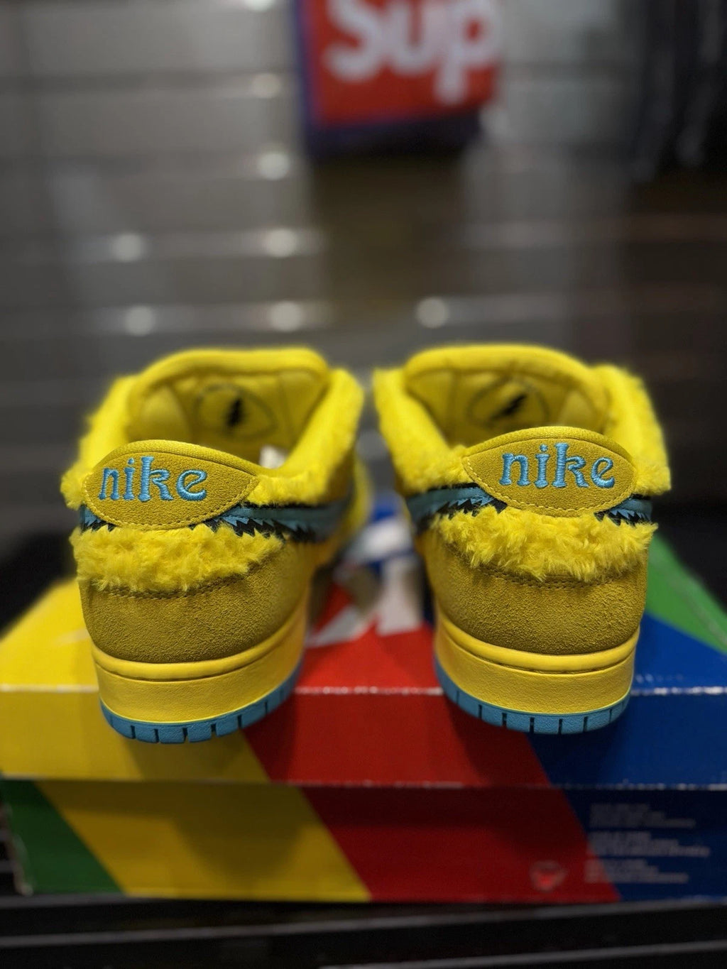 Nike Dunk Low SB x Grateful Dead Yellow Bear Shoes