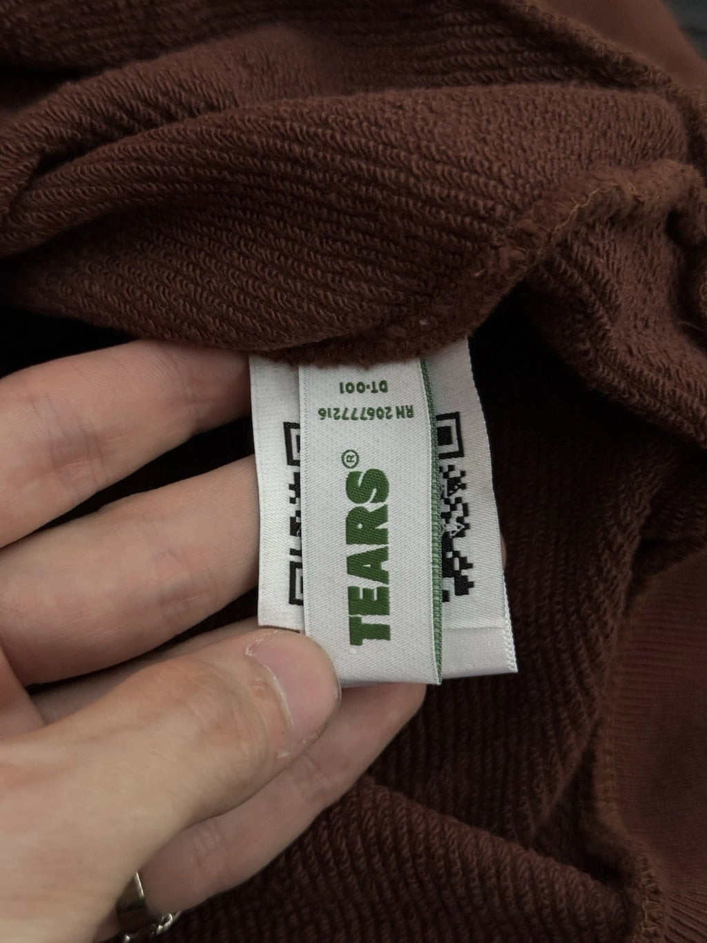 Denim Tears Brown Hoodie - Deadstockdenimla