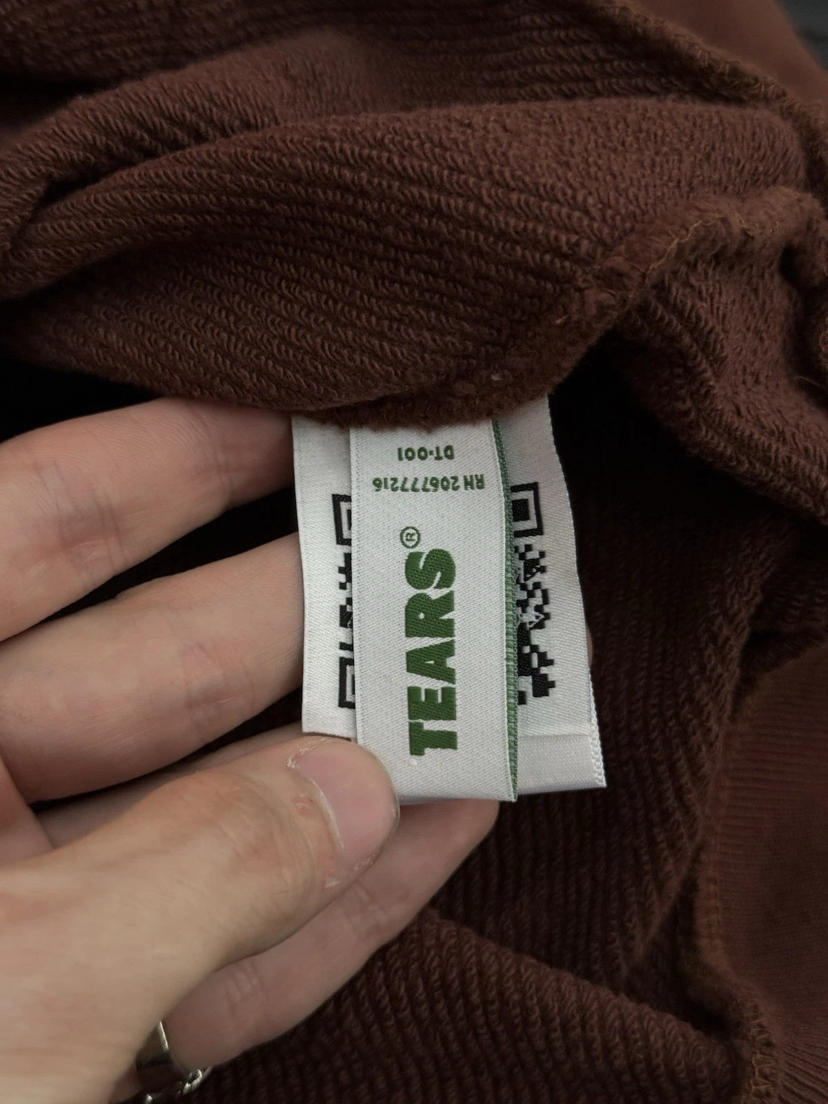 Denim Tears Brown Hoodie - Deadstockdenimla