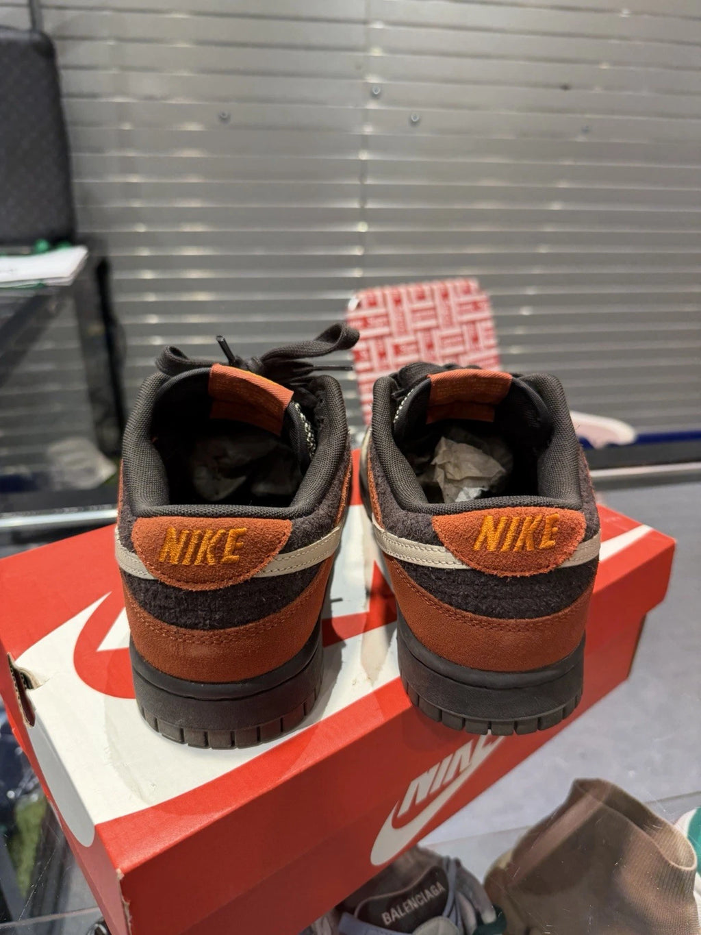 Nike Dunk Low Red Panda Sneakers