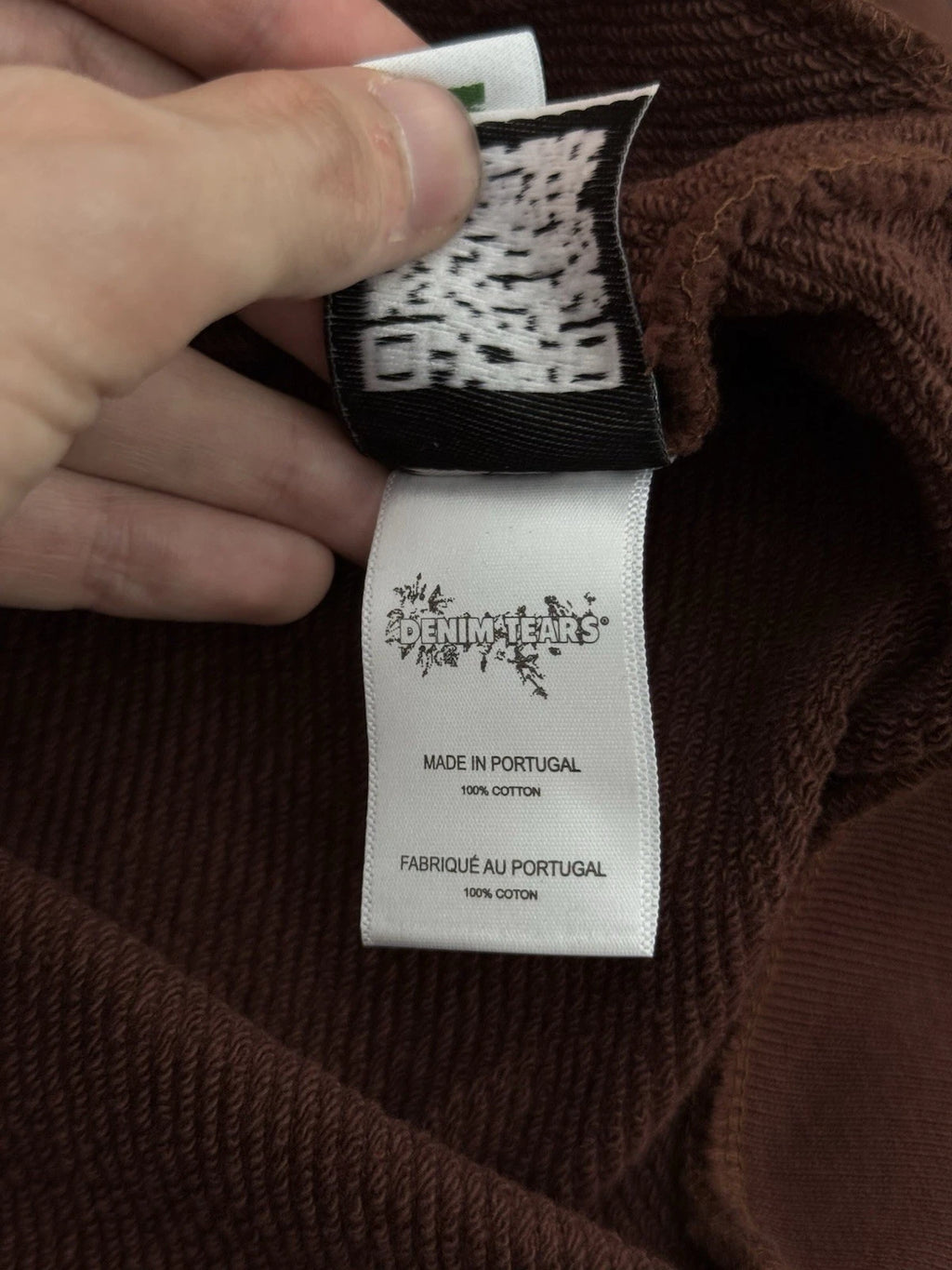 Denim Tears Brown Hoodie - Deadstockdenimla