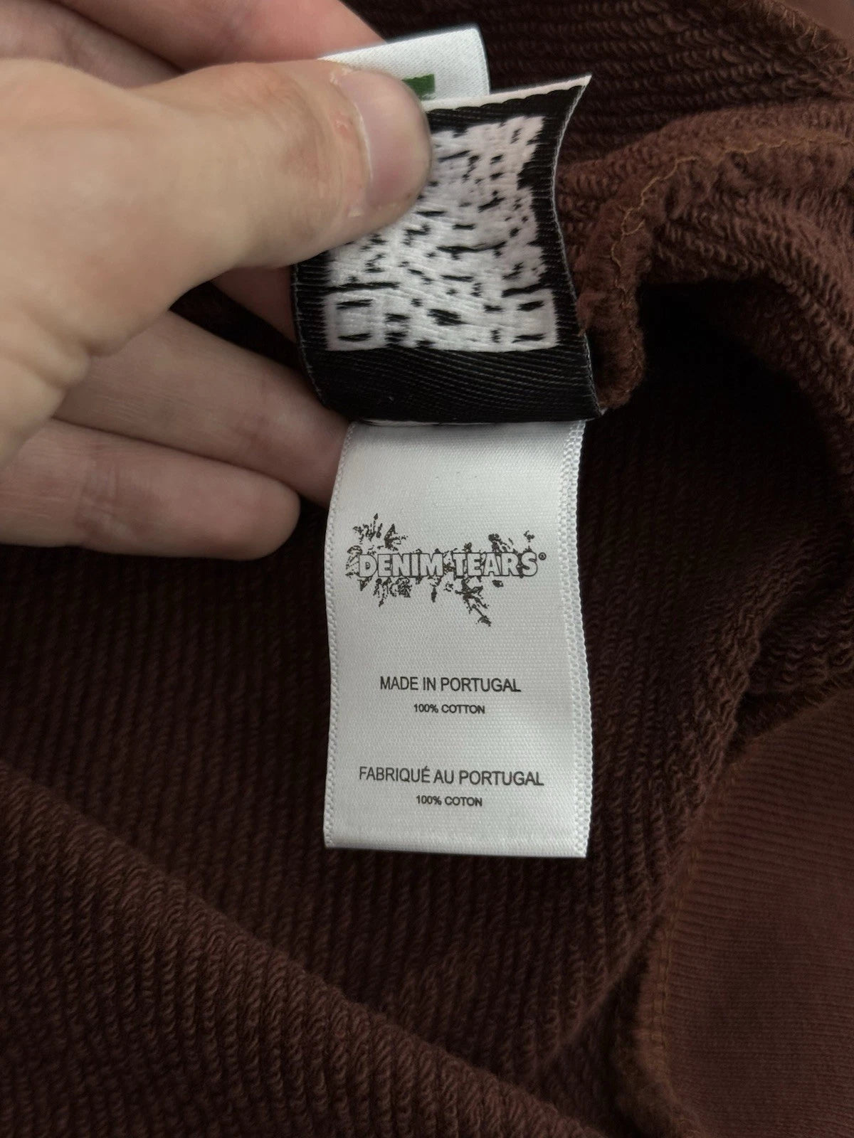 Denim Tears Brown Hoodie - Deadstockdenimla