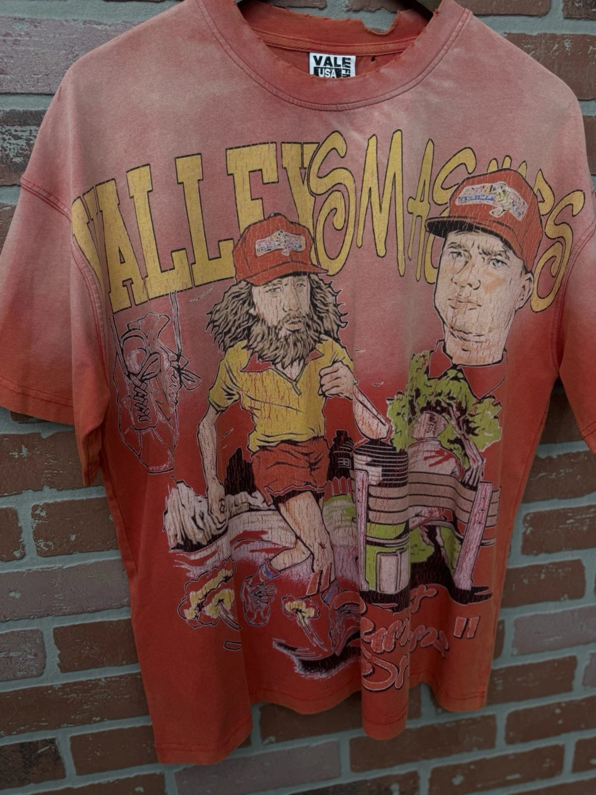 Vale Forever Summer Red Tee - Deadstockdenimla