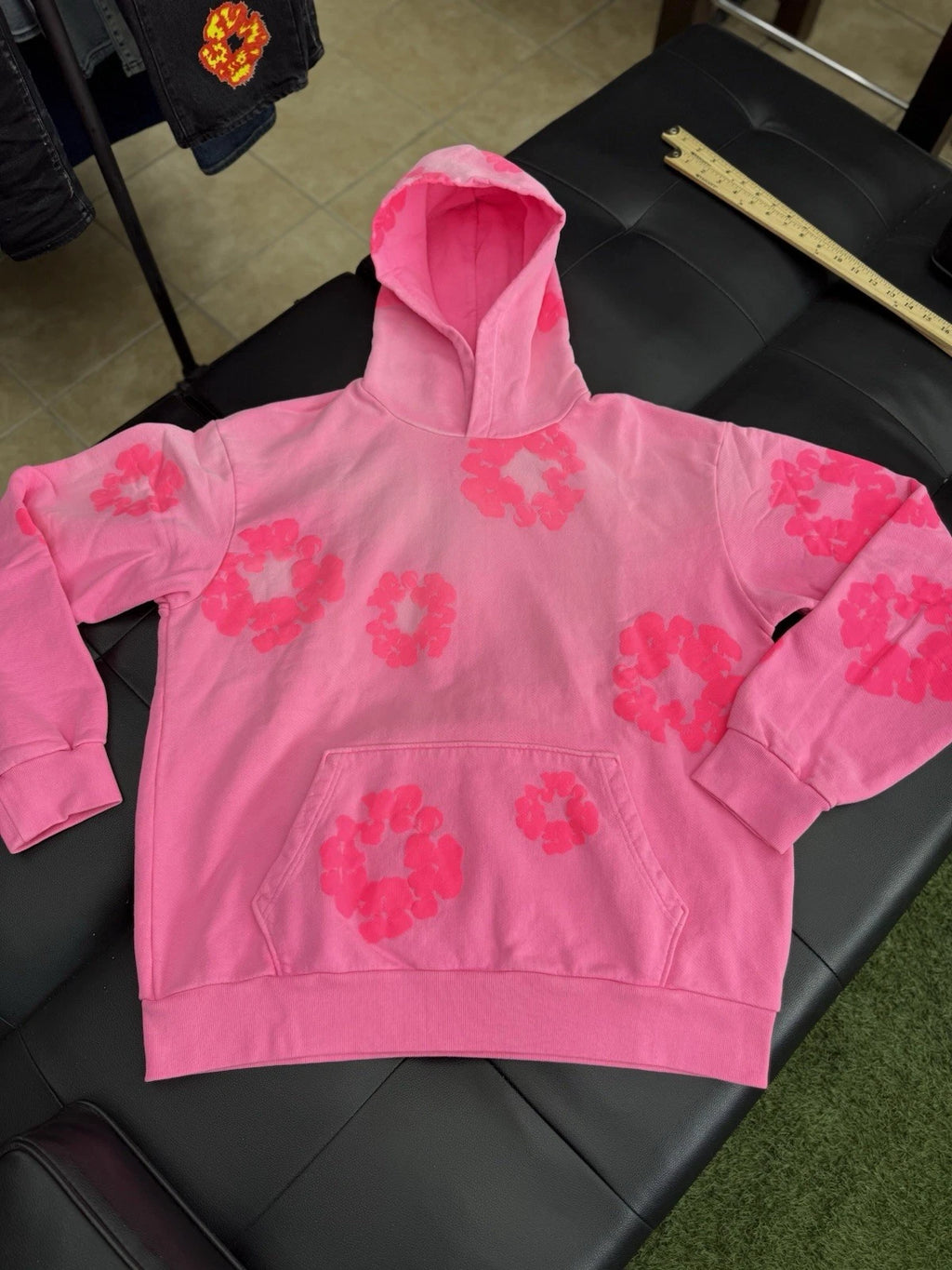 Denim Tears Pink Hoodie - Deadstockdenimla